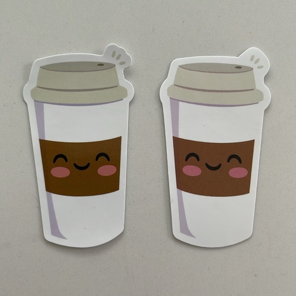 Coffee Cup Sticker Set - Picture 5 of 10